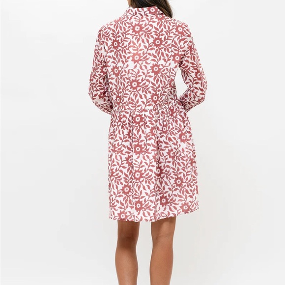 Oliphant Long Sleeve Shirt Dress Mini - Picture 2 of 9